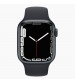 Apple Watch Series 7 41mm - Zwart/Aluminium Zwarte Sportband